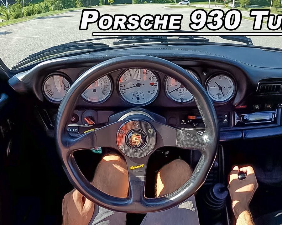 1977 Porsche 930 Turbo Carrera Flachbau - The Slant Nose Widow Maker (POV Binaural Audio)