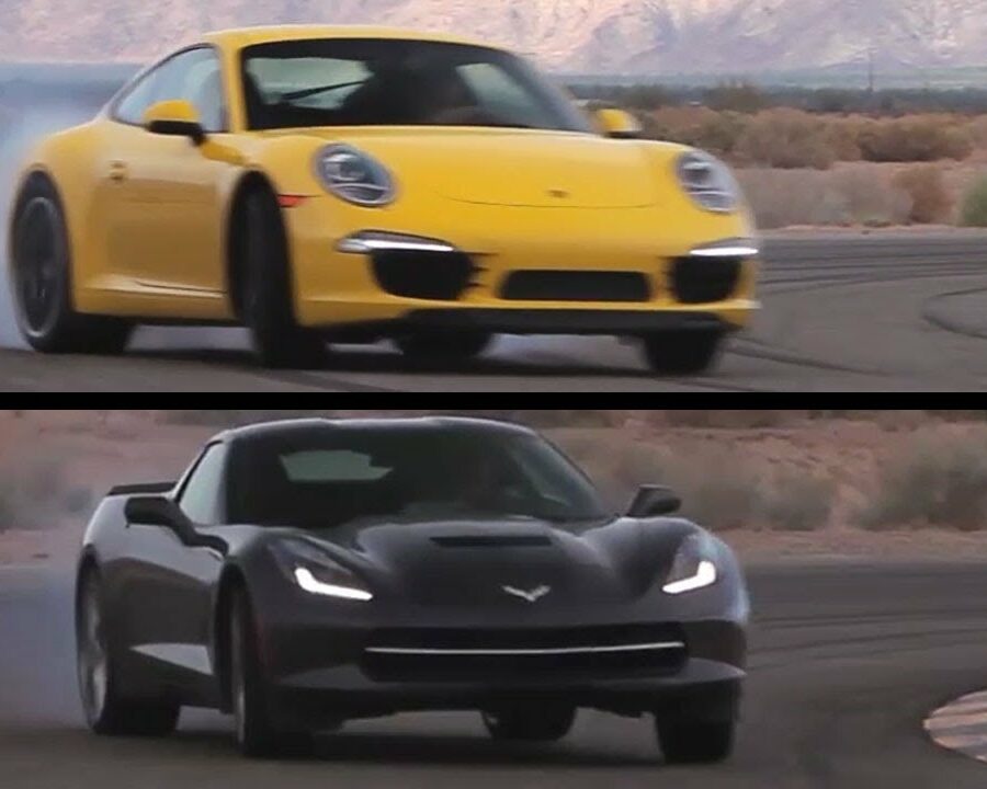 Corvette C7 v Porsche 991 Carrera S