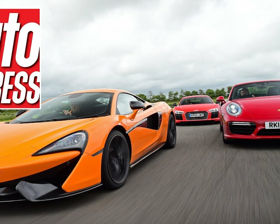 McLaren 570S vs Audi R8 V10 Plus vs Porsche 911 Turbo S