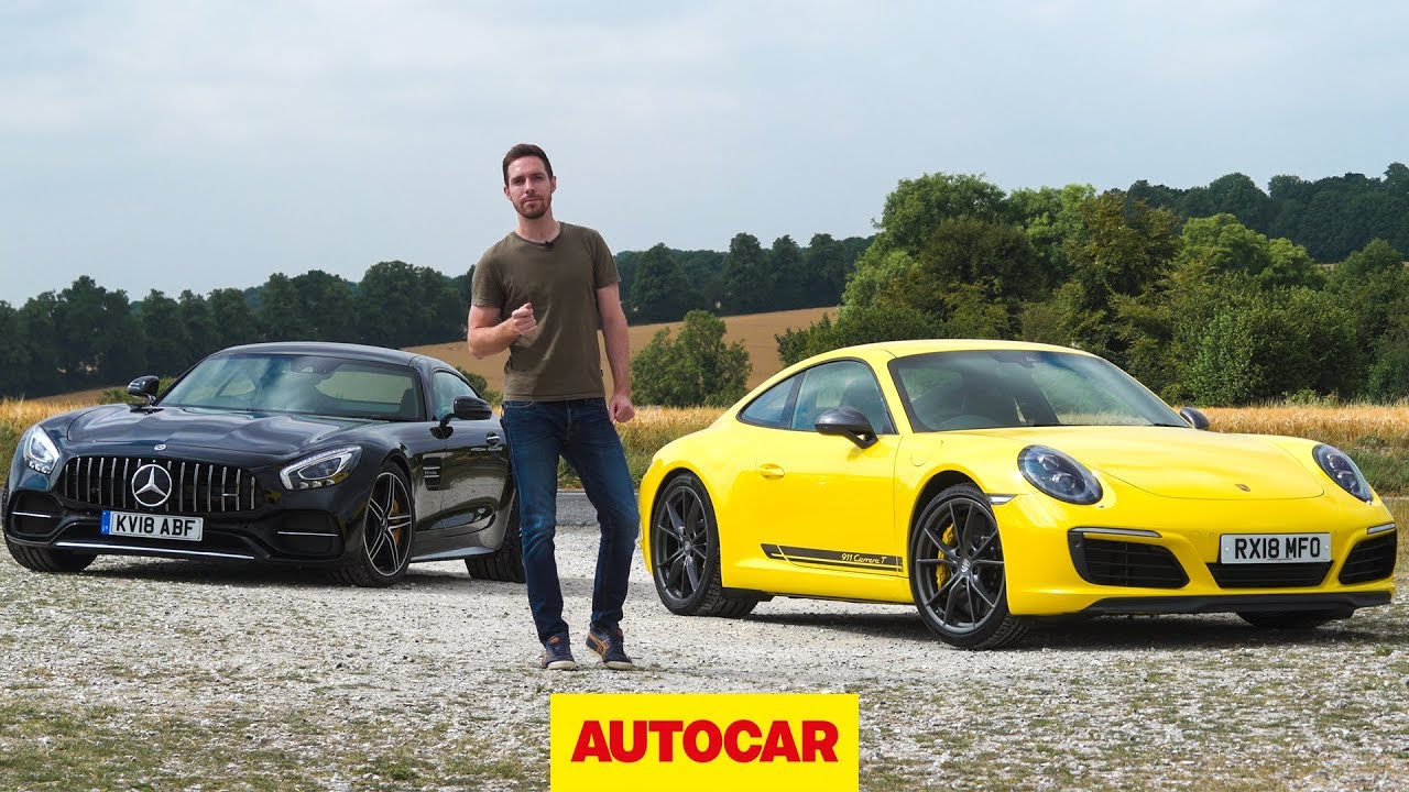 Mercedes-AMG GT C vs Porsche 911 Carrera T