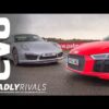New Audi R8 V10 Plus vs Porsche 911 Turbo S
