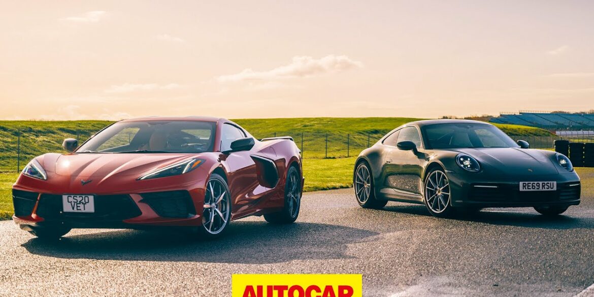 New Corvette Stingray C8 v Porsche 911 review | USA's hottest v Europe's best | Autocar