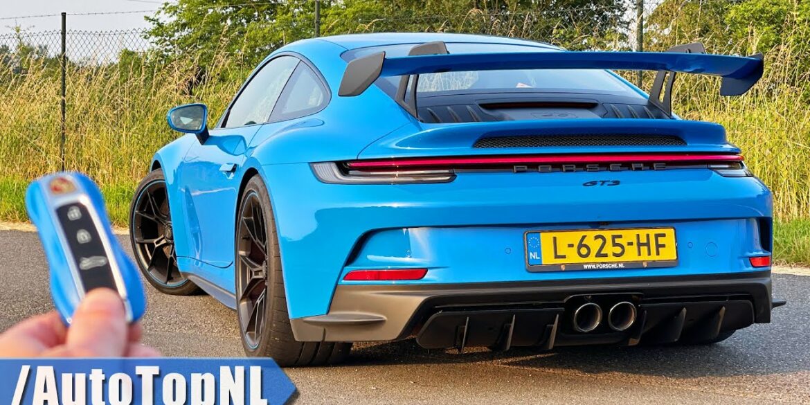 Porsche 911 992 GT3 Review On Autobahn
