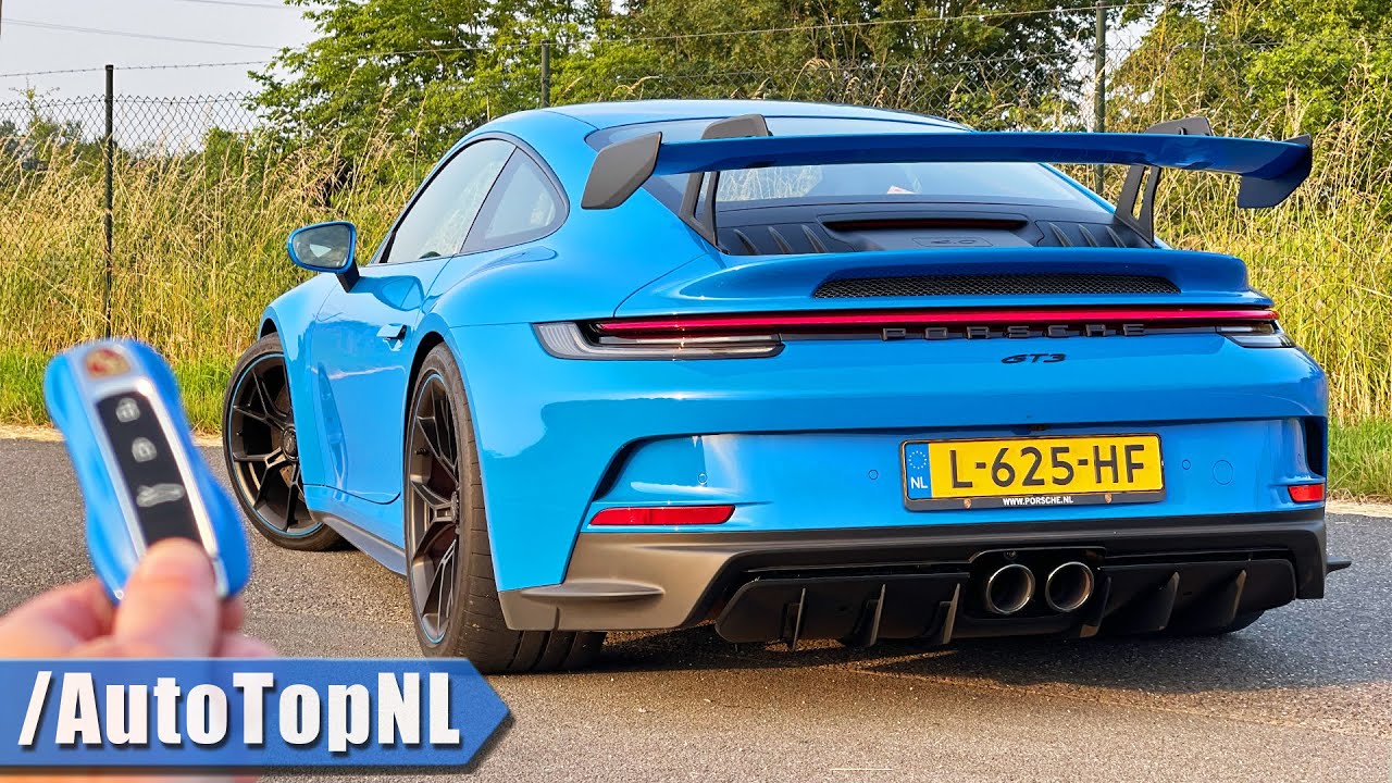 Porsche 911 992 GT3 Review On Autobahn