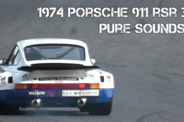 Porsche 911 Carrera RSR 3.0 Pure Car Sound!