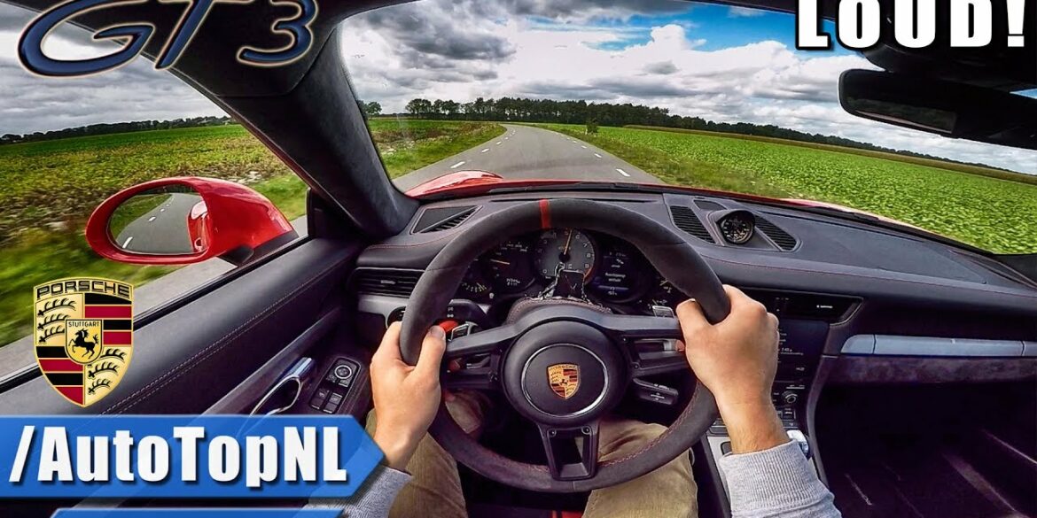 Porsche 911 GT3 (991.2) POV Test Drive INSANE SOUND!! by AutoTopNL