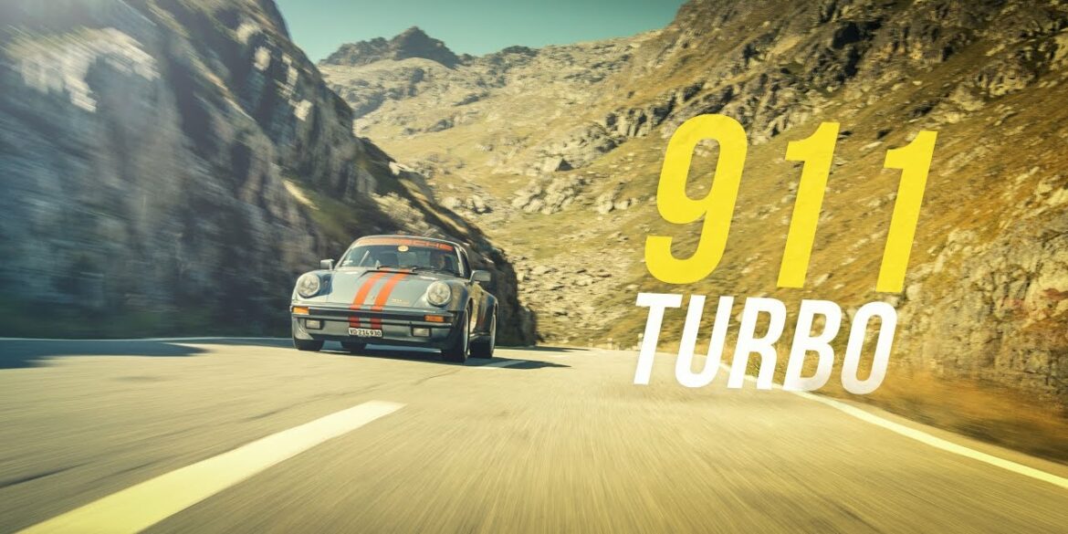 Porsche 911 Turbo (930) on the Great Saint Bernard Pass