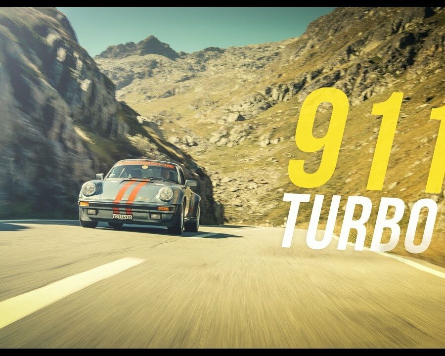 Porsche 911 Turbo (930) on the Great Saint Bernard Pass