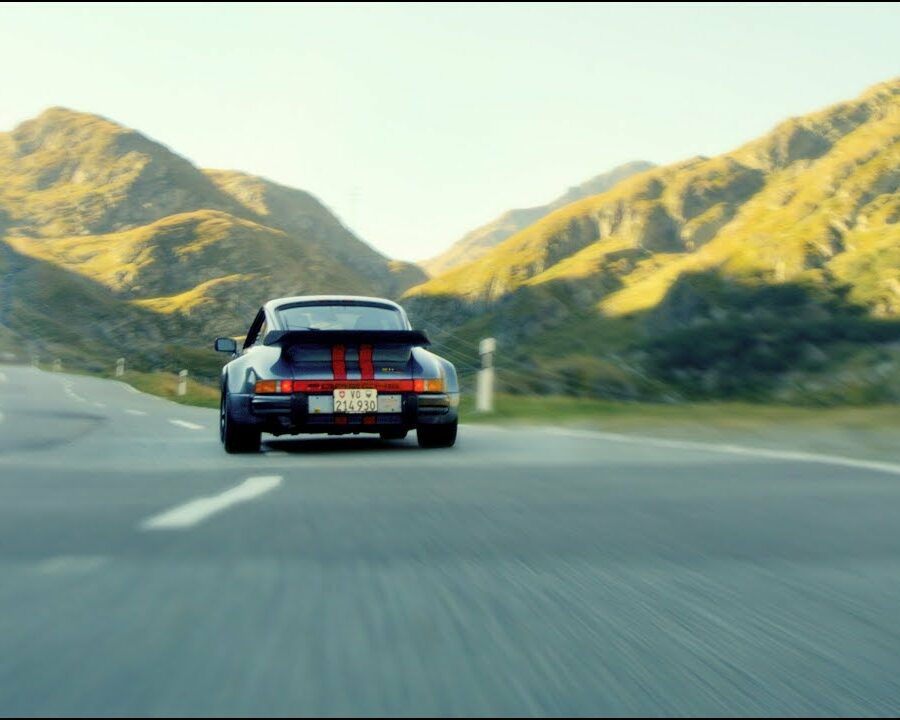 Porsche 930 Turbo - Nothing but engine sound!