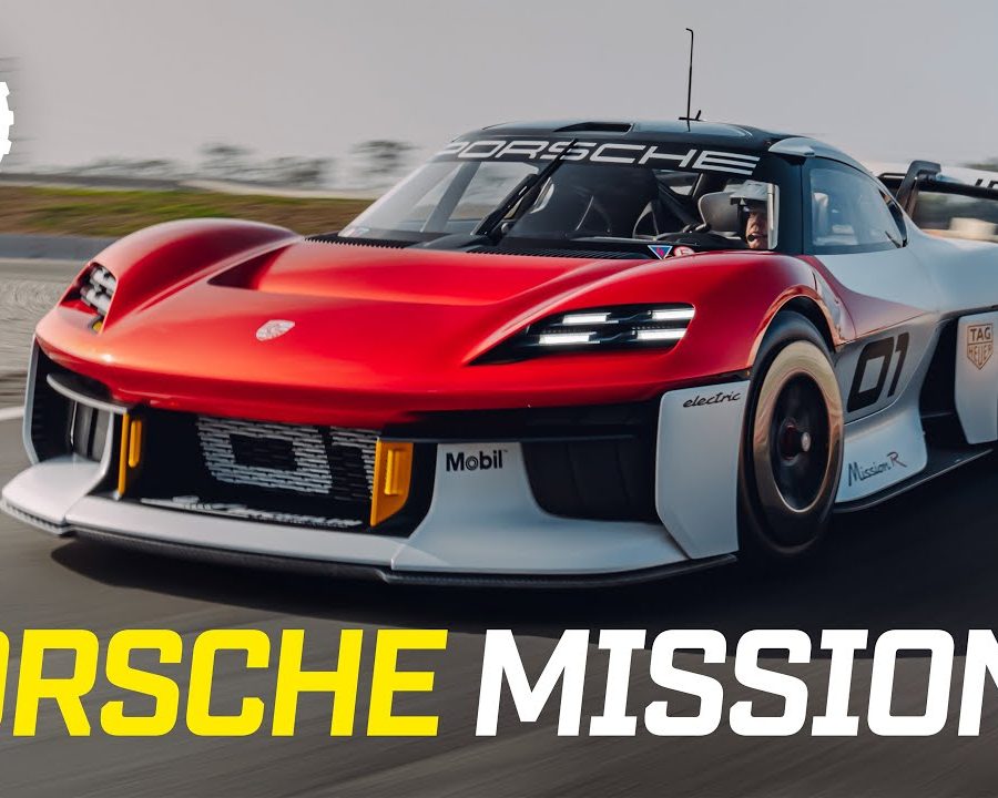 Porsche Mission R review- is this 1,000bhp electric concept the future of racing?