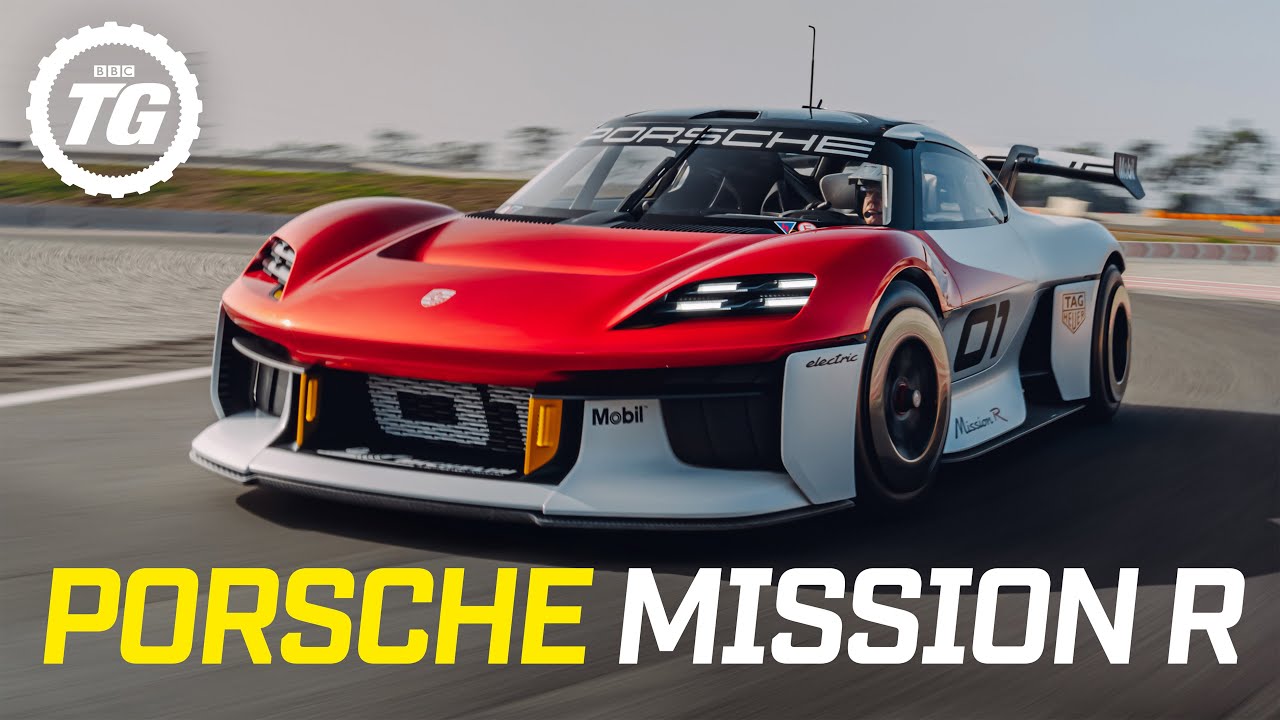 Porsche Mission R review- is this 1,000bhp electric concept the future of racing?