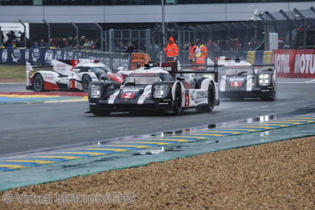 #2 Porsche 919 Hybrid was driven by Romain Dumas, Neel Jani and Marc Lieb