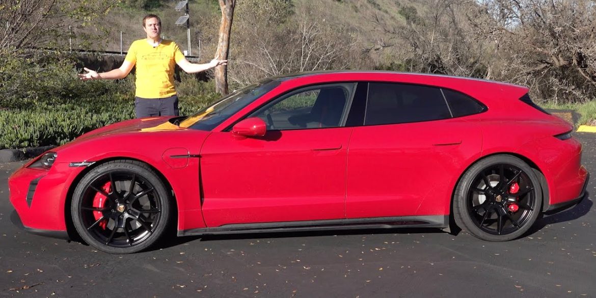 The 2022 Porsche Taycan GTS Sport Turismo Is a Very Cool Wagon