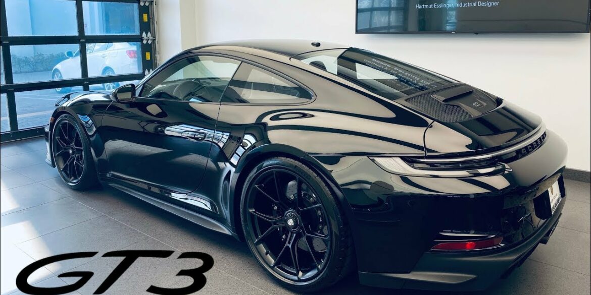 2022 Black Porsche 911 GT3 Touring