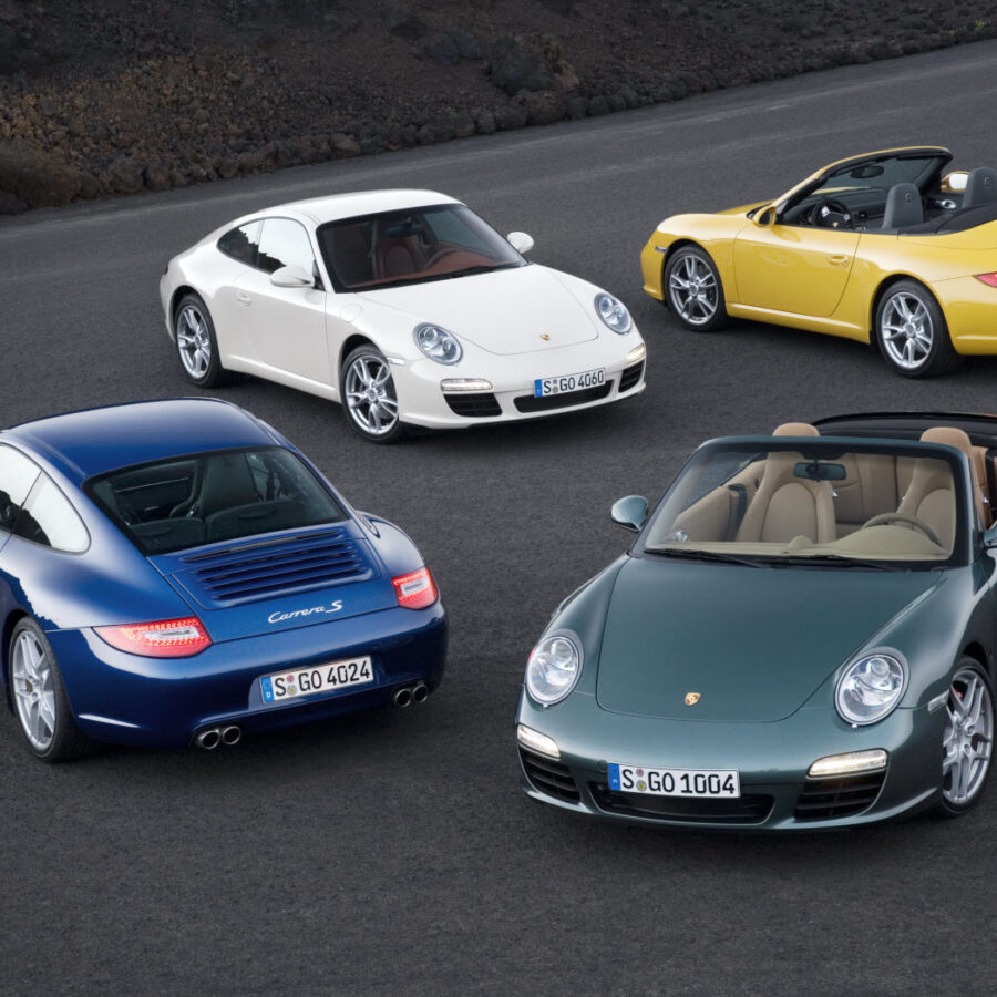 The second generation range of Carrera 2 and 4 models, in coupe and cabriolet styles