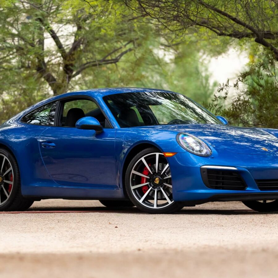 Stunning 2017 Porsche 991.2 Carrera S in Sapphire Metallic Blue Up For Grabs