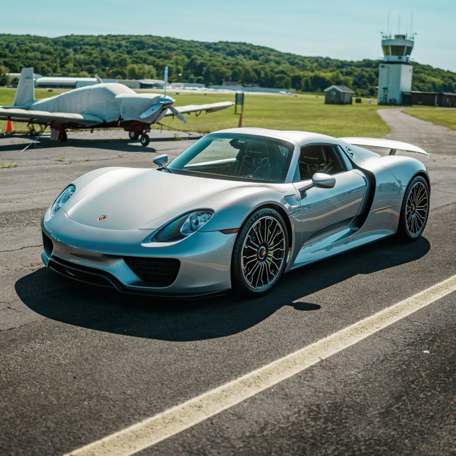 You Can Be The Next Owner Of This 2015 Porsche 918 Spyder!