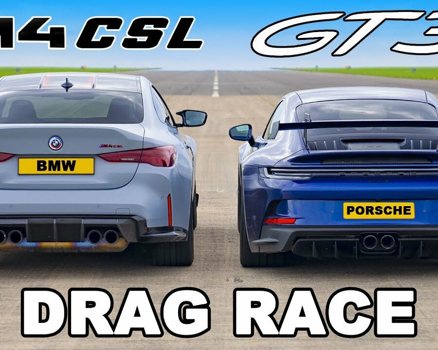 BMW M4 CSL vs Porsche 911 GT3