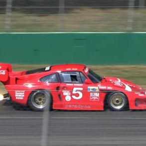 Porsche 935 K3 Spitting Flames At A Racetrack!