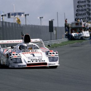 Jochen Mass at the Nurburgring 1000 km in 1981