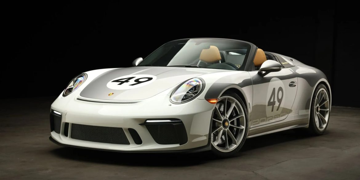 71-Mile 2019 Porsche 911 Speedster